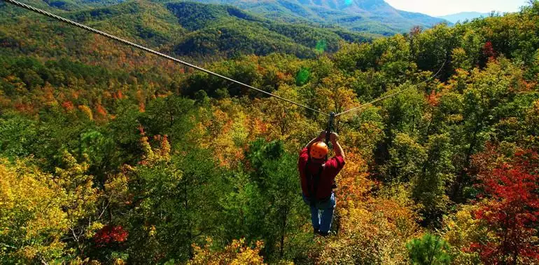 zipline in pigeon forge tn