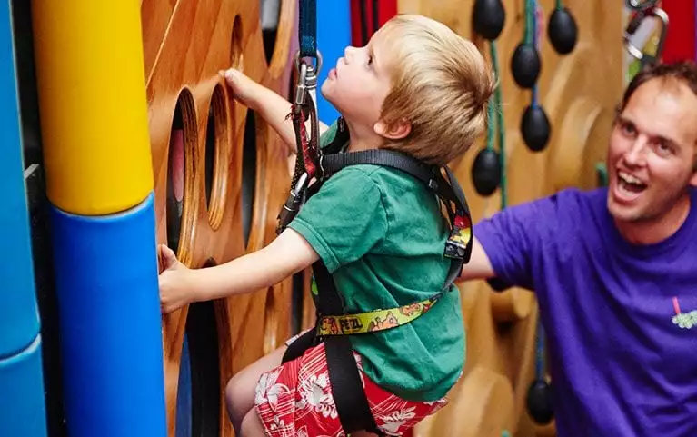 wall climbing for kids