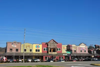 storefront of three bears general store on sunny day