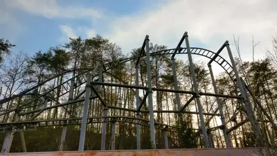 mystery mine coaster