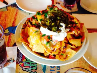 margaritaville volcano nachos